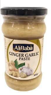 GARLIC & GINGER PASTE (ALI BABA) 300GRx12PKT