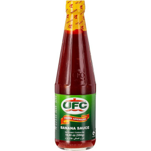 UFC BANANA SAUCE BOTTIGLIA 550GRx18PCS