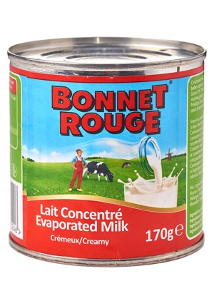 BONNET ROUGE LATTE EVAPORATED 170GR*24PCS
