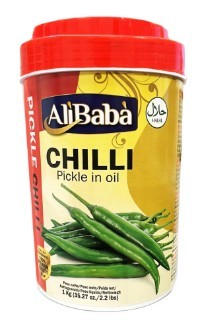 CHILLI PICKLE ALI BABA 1KG*6PCS