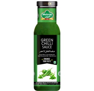 MEHRAN GREEN CHILLI SAUCE 310GR*12PCS