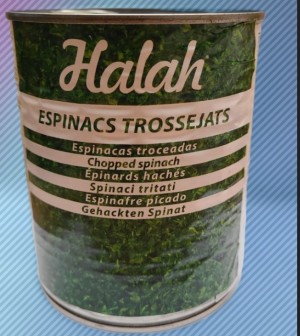 SPINACI HALH 850GR*12PCS