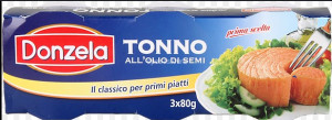 TONNO DONZELA ALL, OLIO DI SEMI 80GRx3PCS