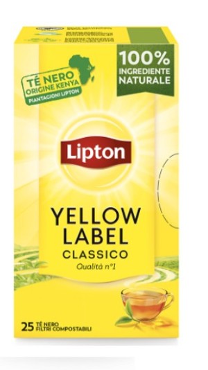 TE LIPTON YELLOW 12box*150GR*100 FILTER