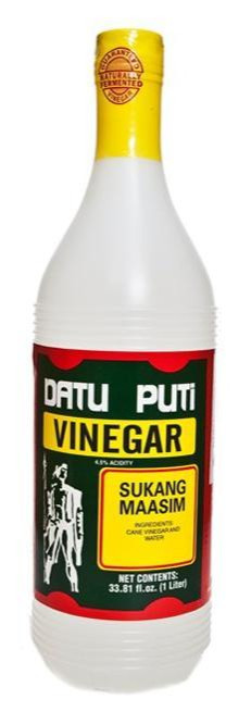 DATU PUTI VINEGER 1LTR*12PCS (ACETTO) 1LTR